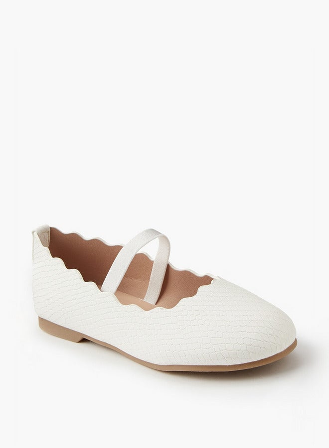 JUNIORS Girls' Slip-On Ballerina Shoes - Image 3