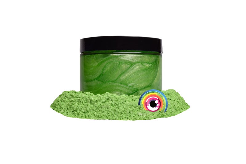 Eye Candy Pigments Premium Green Mica Powder - Green Tea (50gr) - for Epoxy, Resin, Soap, Paint, Woodworking, Acrylic Pouring, Bath Bombs, Fishing Lures - DIY Arts and Crafts Additive - Image 5