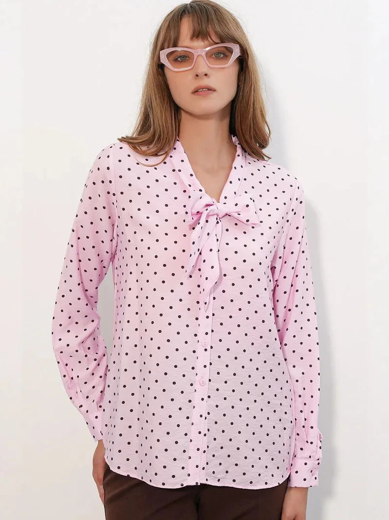 BDART Polka Dot Poplin Shirt Blouse