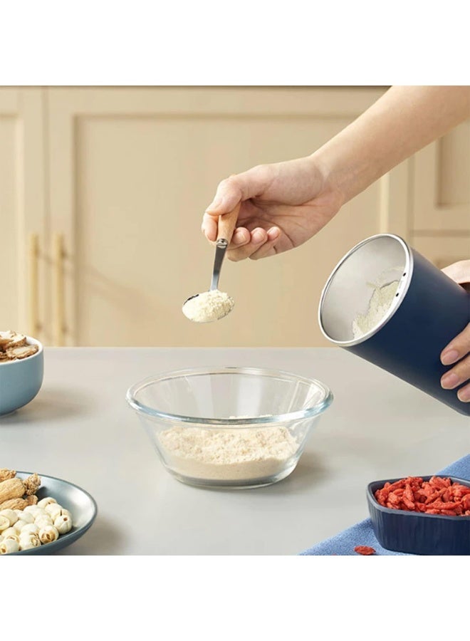 ECVV Electric Kitchen Grinder Mixer - Electric Coffee Grinders for Spices, Seeds, Herbs, and Coffee Beans, Spice Blender and Espresso Grinder, Wet and Dry Grinder Stainless Steel Assorted - Image 4