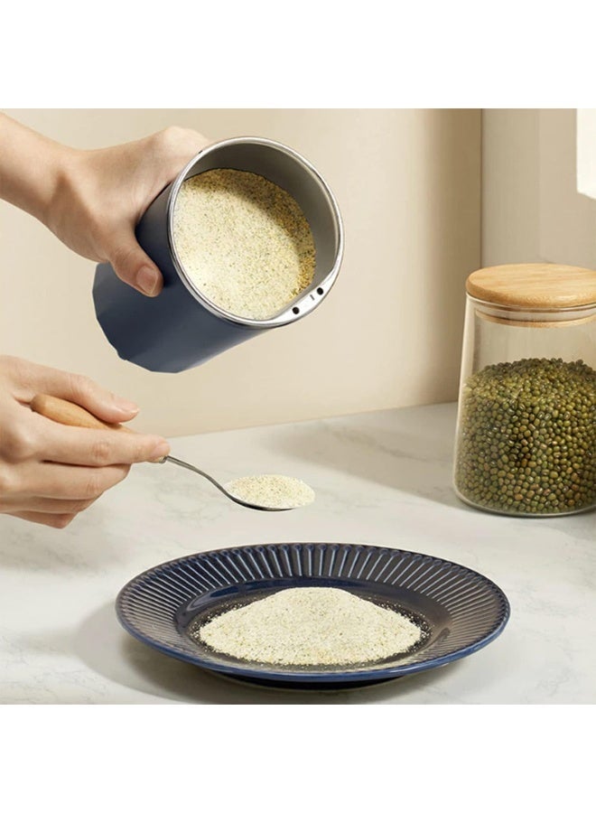 ECVV Electric Kitchen Grinder Mixer - Electric Coffee Grinders for Spices, Seeds, Herbs, and Coffee Beans, Spice Blender and Espresso Grinder, Wet and Dry Grinder Stainless Steel Assorted - Image 5