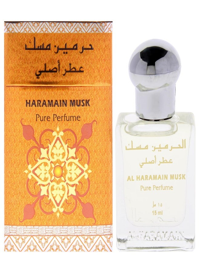 Al Haramain Musk for Unisex Adult - 0.5 oz Perfum Oil Rollerball - Image 1