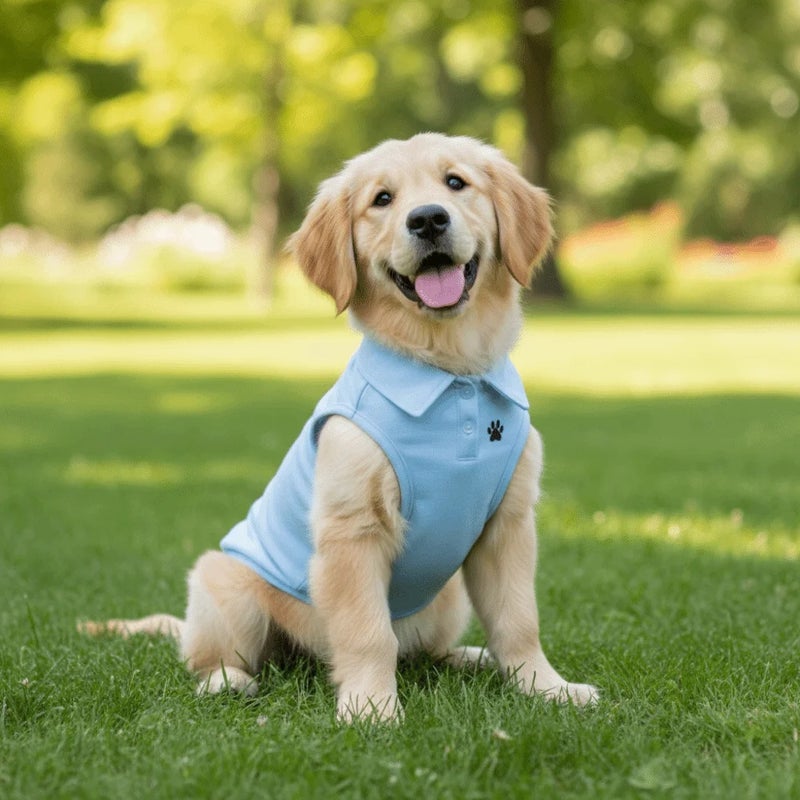 Casual Breathable Pet Dog Short Sleeve Shirt - Image 2