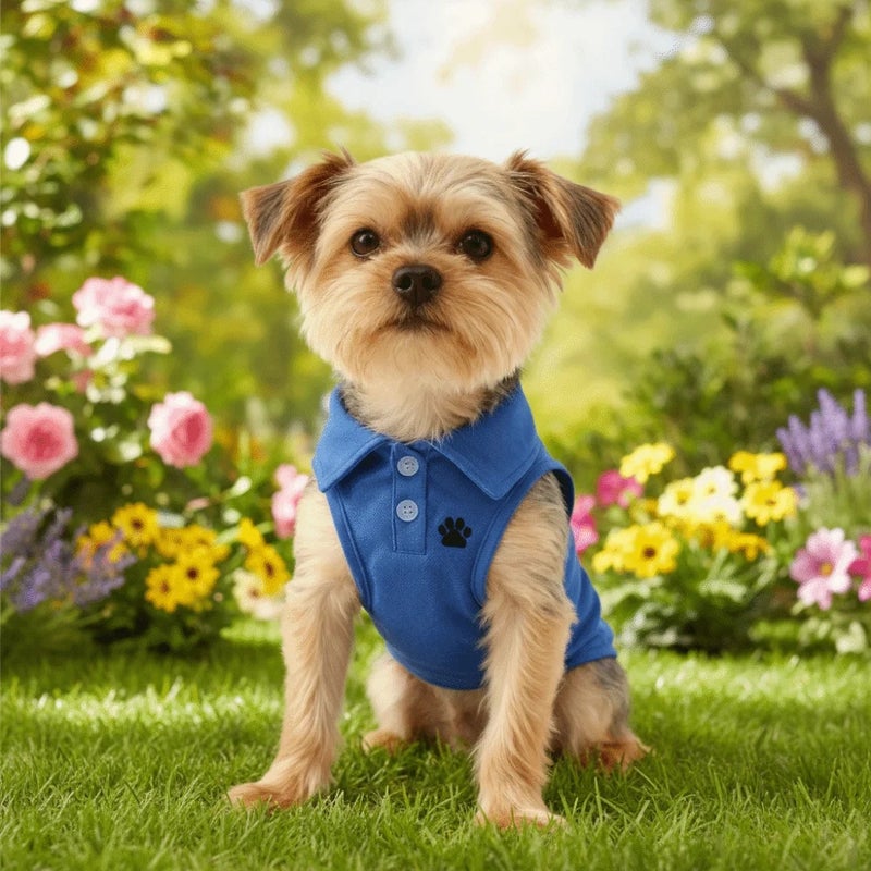 Casual Breathable Pet Dog Short Sleeve Shirt - Image 3