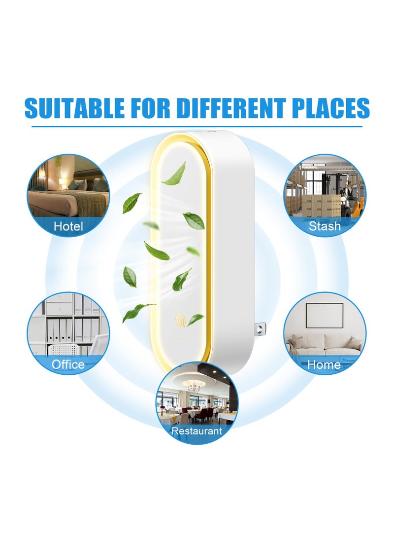 SYOSI Ultrasonic Pest Repeller with Night Light, Indoor Pest Control Electronic Insect Pest Repellent Plug In Forcockroaches, Spiders, Mosquitoes, Antshome Kitchen Warehouse(European Regulations)(2 Pcs )  - Image 2