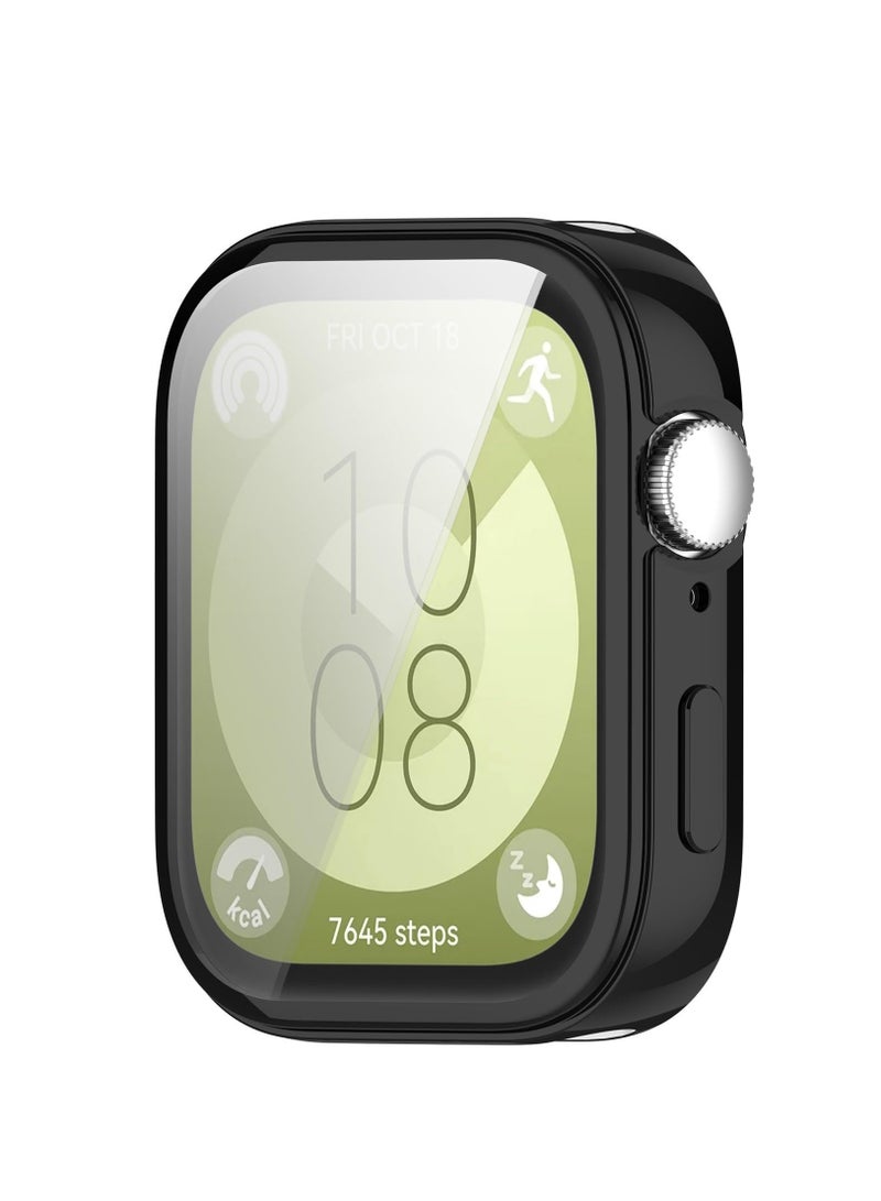 Case for Huawei Watch Fit 3 Soft TPU Shockproof Cover All-inclusive Screen Protector Protective Case for Huawei Watch Fit 3 - Image 2