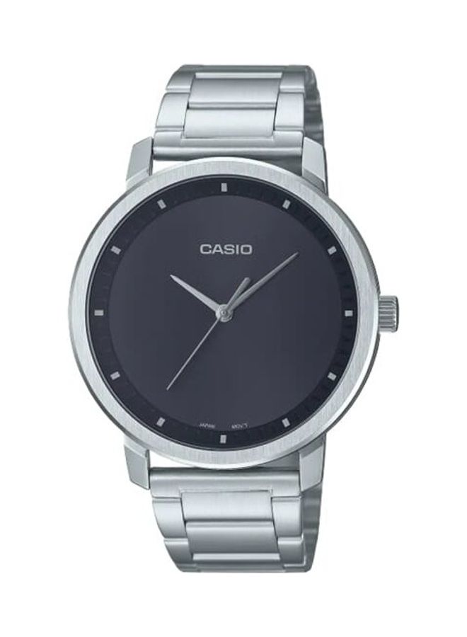 CASIO Women Black Dial Stainless Steel Band Analog Wrist Watch LTP-B115D-1EVDF - Image 1