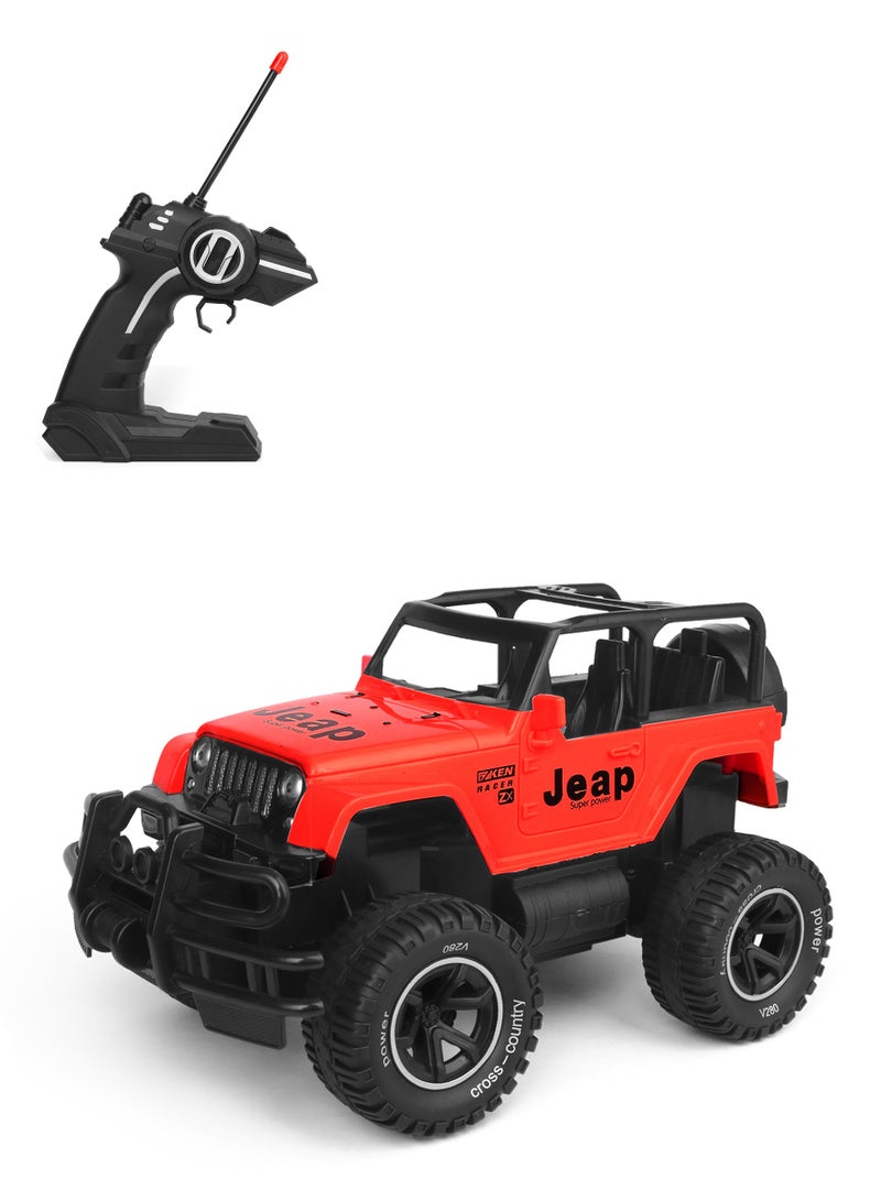 سيارة جيب للطرق الوعرة مع جهاز تحكم عن بعد وإطارات عالية الثبات وتحكم مريح وسيارة سباق للتسلق - Image 1