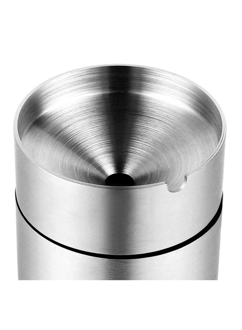 Captaintech Stainless Steel Ashtray, Outdoor Ashtray, Windbreaker Ashtray, Car Ashtrays, Ash Tray for Household Office Garden - Image 2