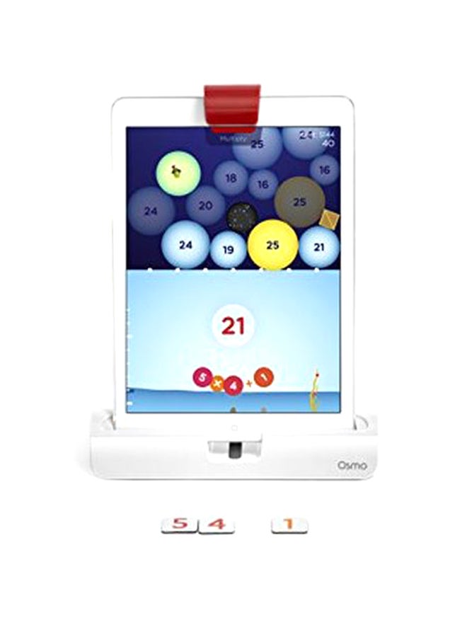 Osmo - Genius Starter Kit for Fire Tablet-5 Educational Learning Games-Ages 6-10-Spelling, Math & Creativity-STEM Toy Gifts-Boy & Girl-Ages 6 7 8 9 10(Osmo Fire Tablet Base Included-Amazon Exclusive) - Image 1