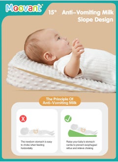 Baby Wedge Pillow, Anti-Spitting and Anti-Spill Milk Baby Pillow, Hip-Supporting and Non-Slip Baby Pillow, Slope Pad Baby Feeding Pillow, Gray - pzsku/Z1EDC3158783E465C4542Z/45/_/1715329013/8be5f0c6-7237-432a-b89b-e74518864310