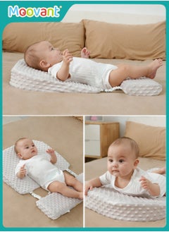 Baby Wedge Pillow, Anti-Spitting and Anti-Spill Milk Baby Pillow, Hip-Supporting and Non-Slip Baby Pillow, Slope Pad Baby Feeding Pillow, Gray - pzsku/Z1EDC3158783E465C4542Z/45/_/1715329043/59ddbd82-bb3f-4693-8192-56a457e37a78