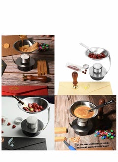 Y&D Sealing Wax Melting Furnace, Seal Warmer, Furnace Tool Spoon Kit Beads Save Hours of Making Amounts Seals for Sticks, Set 2  - Image 3