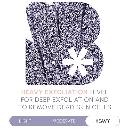 Brooklyn Botany Exfoliating Gloves for Bath and Shower – Heavy Duty Exfoliating Body Scrubber for Massage and Dead Skin Remover for Body – 1 Pair - Image 4
