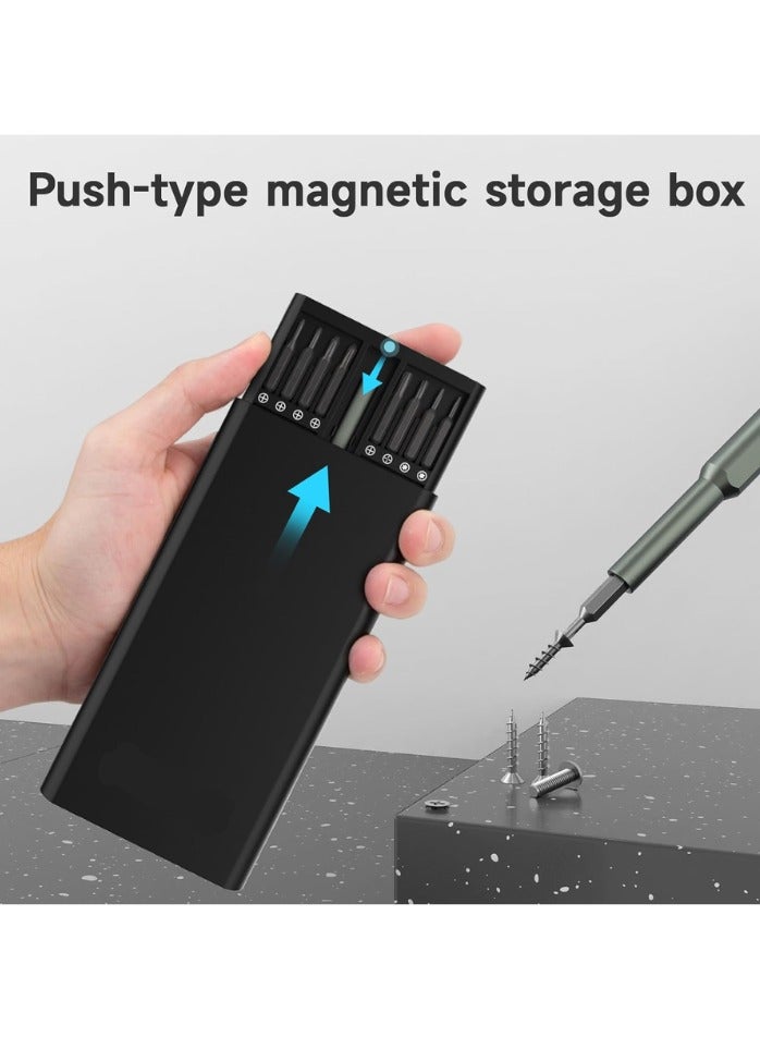 34-in-1 Precision Screwdriver Set – Small Magnetic Screwdrivers for Mobile Phones, Laptops, PCs, Glasses, and Watches - Image 3