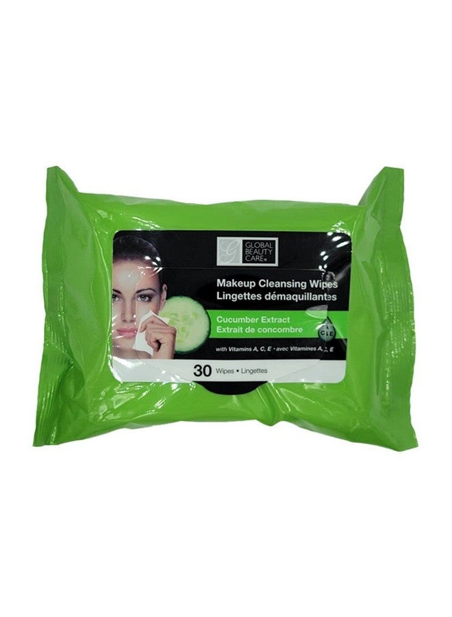 Global Beauty Care Cleansing Makeup Removal Wipes Bulk - Great for travel toiletries - 120 Count (4-Pack) (Cucumber) - Image 2