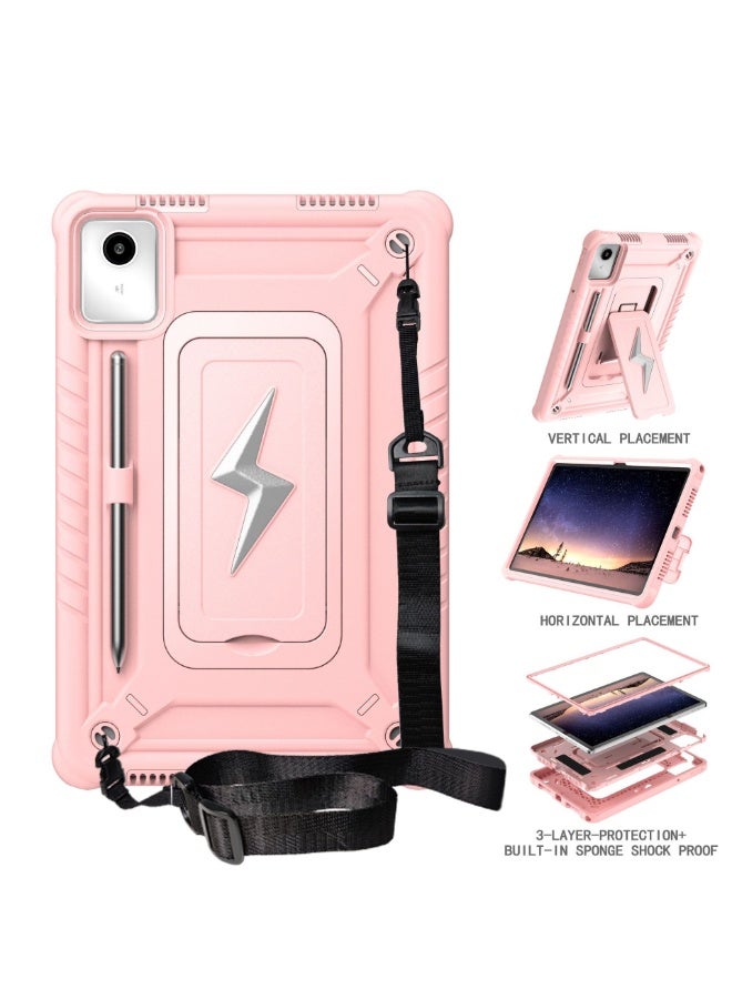 Case for Lenovo M11  Tablet 11 inch(TB330FU/TB331FC), Shockproof Kids Case compatible with LENOVO Tab M11 2024 with Stand u0026 Adjustable Shoulder Strap u0026 Pencil Holder - Image 2