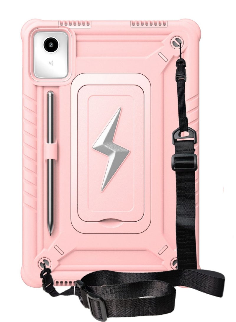 Case for Lenovo M11  Tablet 11 inch(TB330FU/TB331FC), Shockproof Kids Case compatible with LENOVO Tab M11 2024 with Stand u0026 Adjustable Shoulder Strap u0026 Pencil Holder - Image 1