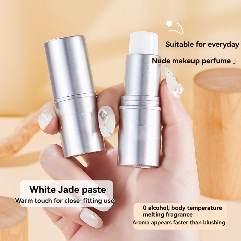 Portable Fragrance Solid Stick: White, 2 Size - Leak-Proof Design, Delicate Smooth Texture, Long-Lasting Fragrance for Daily On-the-Go Use, Pocket Or Bag Carry - Image 3