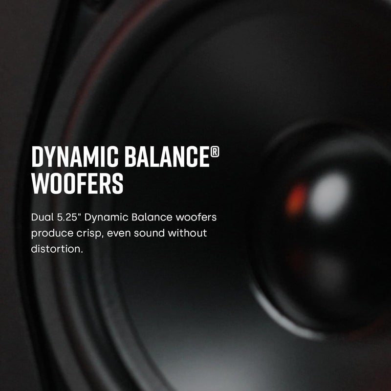 Polk Audio T30 100 Watt Home Theater Center Channel Speaker - Hi-Res Audio with Deep Bass Response, Dolby and DTS Surround, Single, Black - Image 3