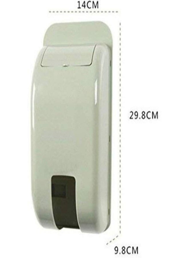 APURK_ Wall Mounted Garbage Bag Dispenser Plastic Wall Sticking Trash Bag Storage Container Dispenser Box (Standard Size, Multicolour) - Image 3