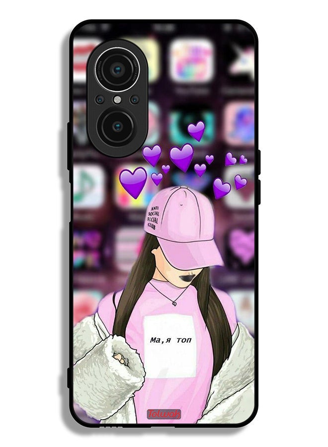 Tolwak Huawei nova 9 SE 5G Protective Case Cover Anti Social Club - Image 2