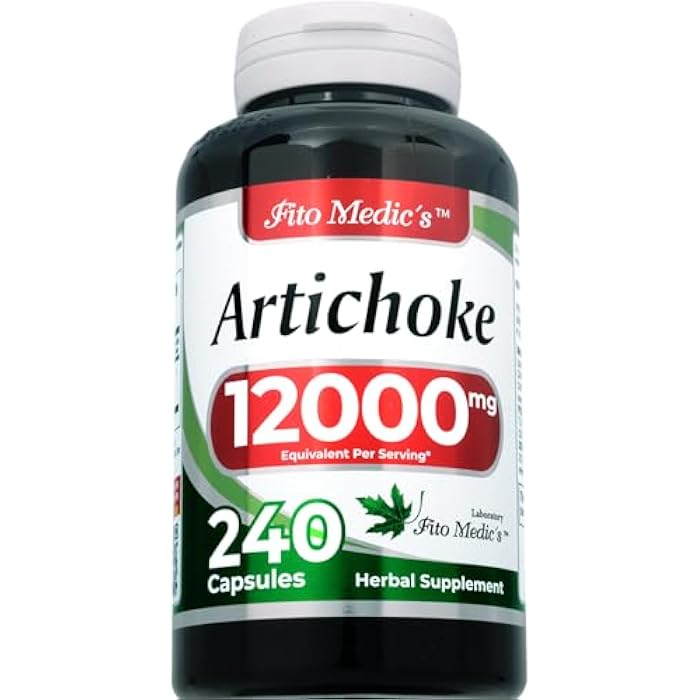 FITO MEDIC'S Artichoke Capsules 240 Count | Alcachofa Supplement - Image 2