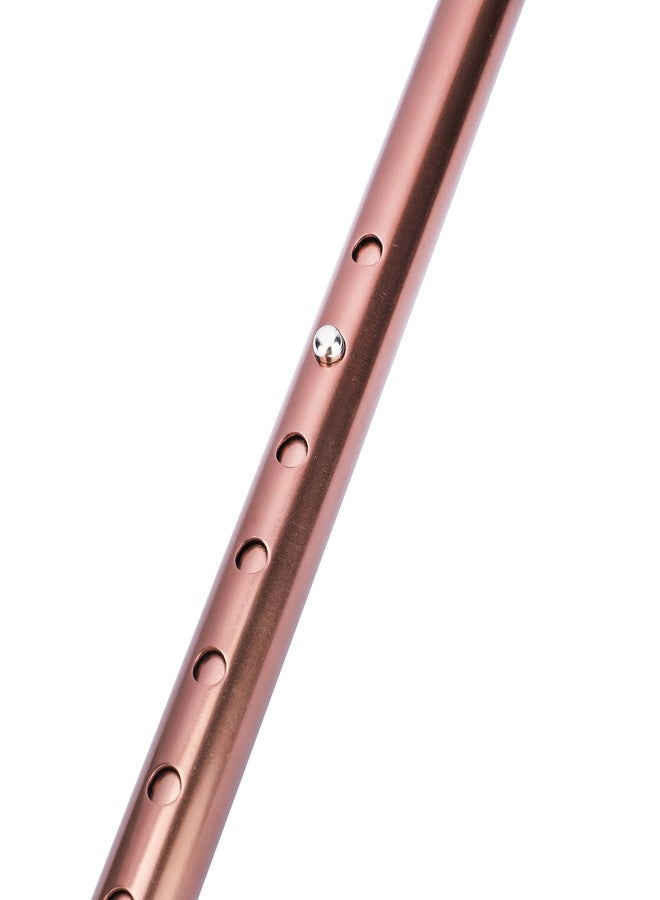 عصا المشي النحاسية ذات المقبض على شكل حرف T من دكتور تورسو | دعم للحركة | راحة وأناقة؛ تصميم مريح للرجال والنساء وكبار السن (نحاسي) - Image 4