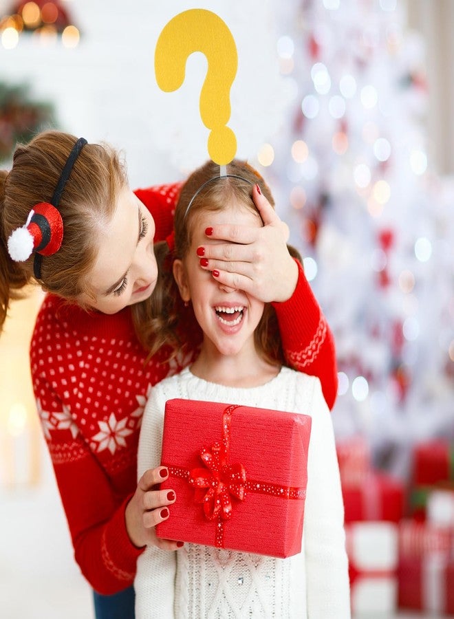 توي اند اونا مجموعة عصابات رأس TOYANDONA على شكل أسهم: عصابات رأس صفراء مرحة برموز وعلامات استفهام وتعجب، مثالية للحفلات الموسيقية والهالوين والأزياء التنكرية ودعائم الصور - عصابات شعر ناعمة قابلة للتمدد للنساء والرجال والأطفال - Image 2