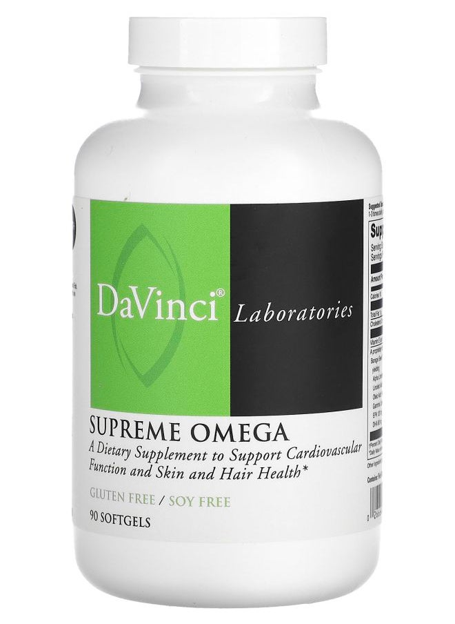 DaVinci Laboratories Supreme Omega 90 Softgels 