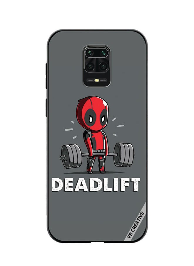 VR CREATIVE Protective Case Cover For Xiaomi Mi Note 10 Lite 5G Deadlift Design Multicolour  - Image 1