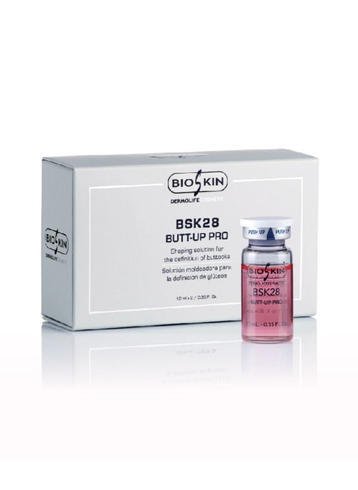 Bioskin - BSK28 BUTT-UP PRO Shaping Solution for the definiton of buttoks 2 Vial x 10 mL - Image 1