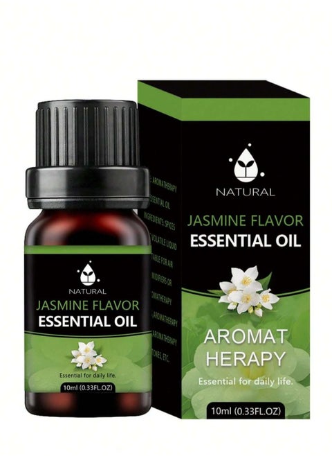 Essential Oil With Jasmine Scent 10ml -  Refreshing Aromatherapy Oil for Relaxation And Air Diffusers
