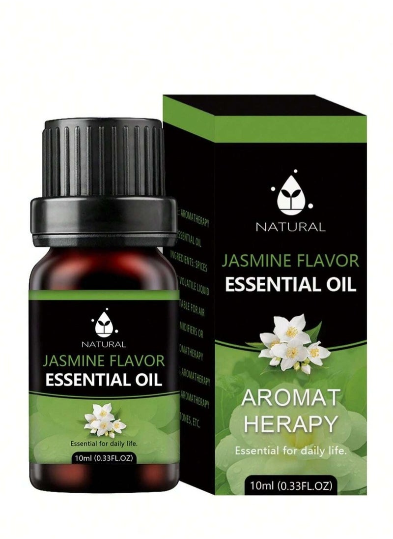 Generic - Essential Oil With Jasmine Scent 10ml -  Refreshing Aromatherapy Oil for Relaxation And Air Diffusers - Image 1