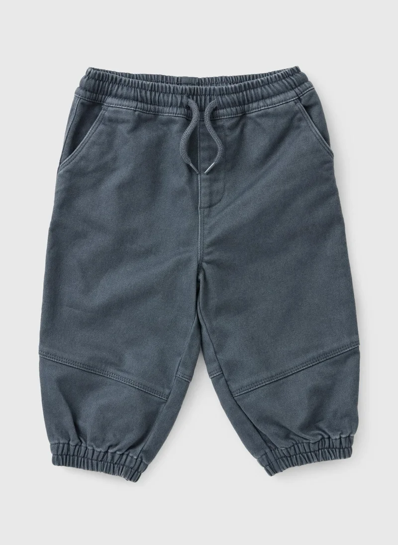 Matalan Boys Dark Blue Wide Leg Trousers