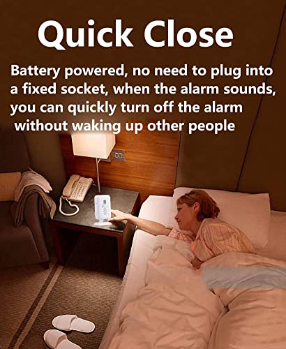 Nesthao Upgraded Version Bed Sensor Alarm and Fall Prevention for Elderly/Dementia and More,Caregiver Pager Motion Sensor Alert with 5 Volume Level,Bed Alarm for Elderly Adults Wireless - Image 4