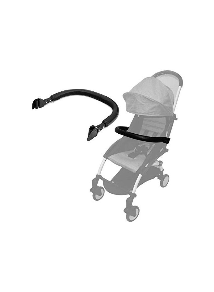 Neutral ROMIRUS Bumper Bar compatible for Babyzen YOYOYOYO+ YOYO2 Baby Stroller Queen Size (PU Leather) - Image 1