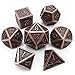 Haxtec Antique Copper Metal DND Dice Set 7 Die Polyhedral DD Dice Compatible with Dungeons and Dragons Gift TTRPG - Image 2