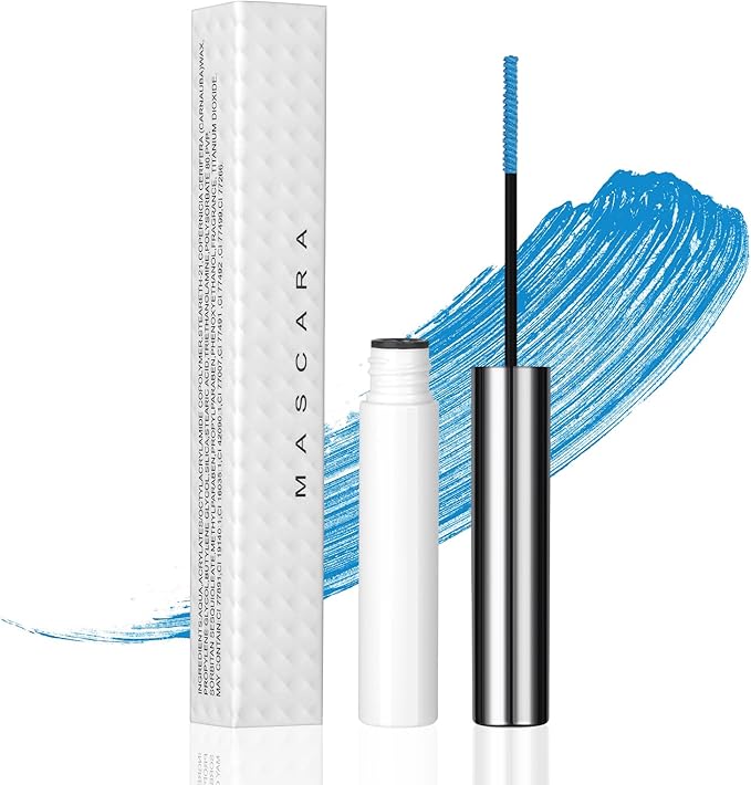 LOPHE Volume Color Black Silk Fiber Eyelash Mascara With Soft Brush No Clumping Smudging or Flaking LongLasting Waterproof Curling Mascara With False Lash Effect - Image 1