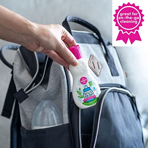 Dapple Baby Bottle Soap, Hypoallergenic Dish Soap for Baby Bottles, Powered by Plants, Travel Size, Fragrance Free, 3 Fl Oz (Pack of 2) - Image 3