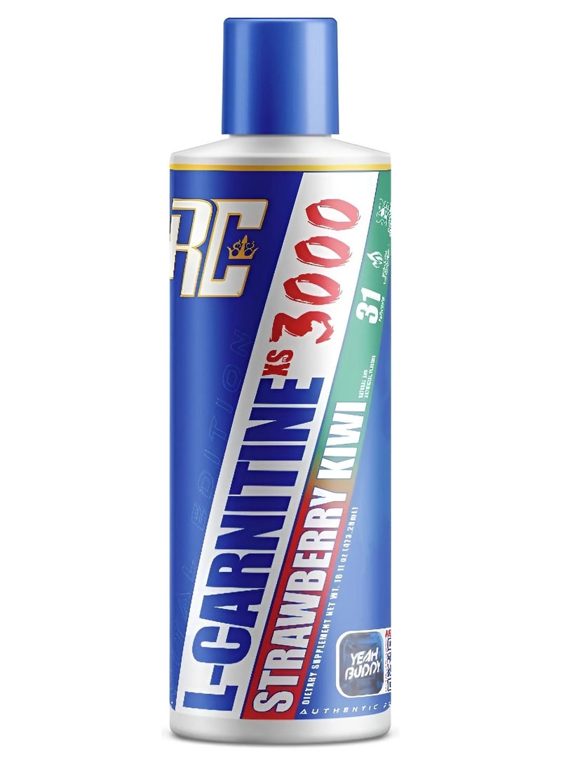روني كولمان، إل-كارنيتين 3000، بنكهة الفراولة والكيوي، 473 مل، 31 حصة - Image 1