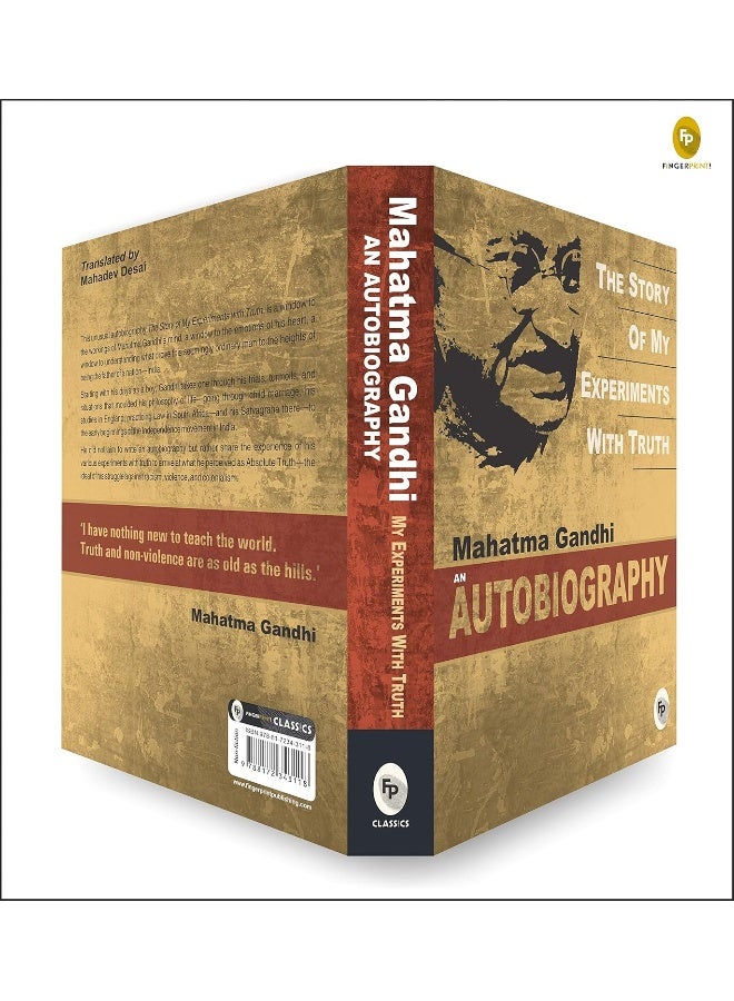 The Story of My Experiments With Truth | Authored by Mahatma Gandhi  | Published by Fingerprint! Publishing | Paperback - Image 4