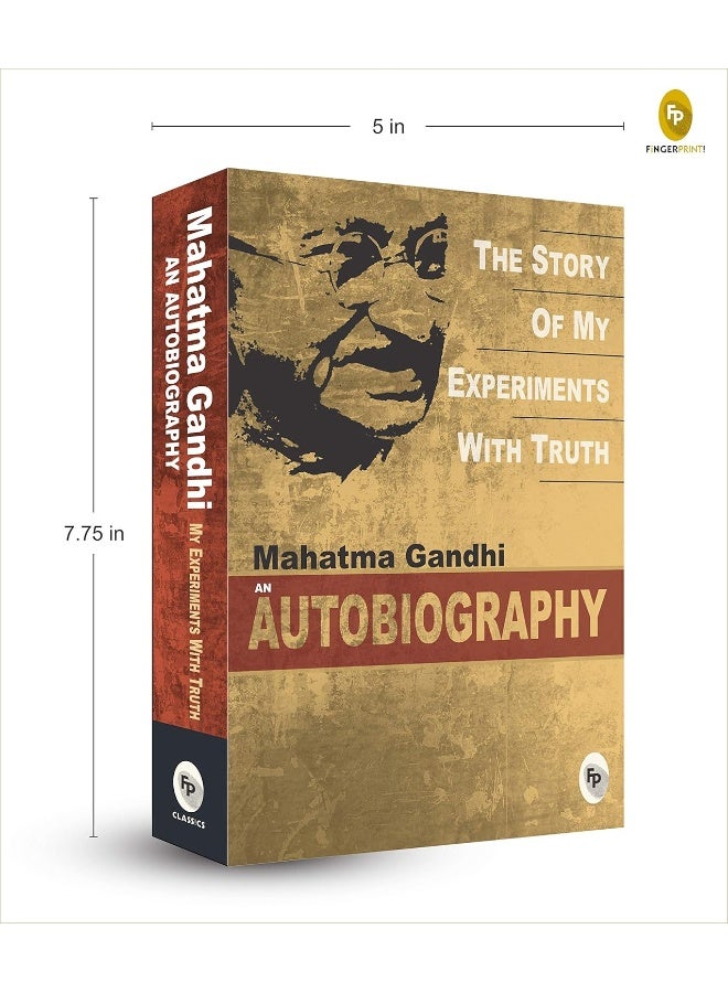 The Story of My Experiments With Truth | Authored by Mahatma Gandhi  | Published by Fingerprint! Publishing | Paperback - Image 3