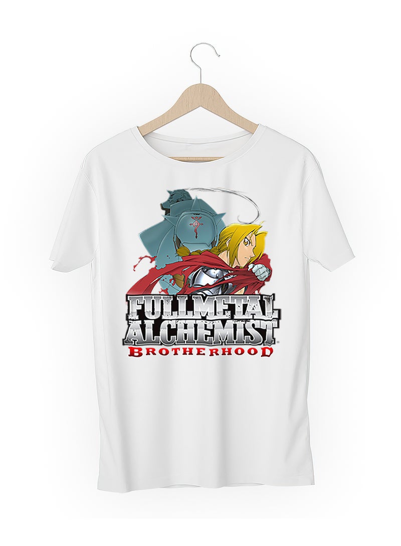 Fashion World Cotton T-shirt Printed with High-quality Anime Fullmetal Alchemist - Image 3
