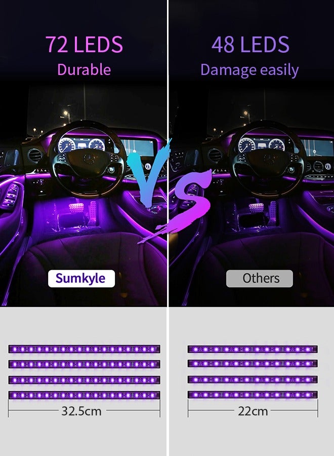Sumkyle 4-In-1 Car Interior Decorative LED Light With Remote - Image 5