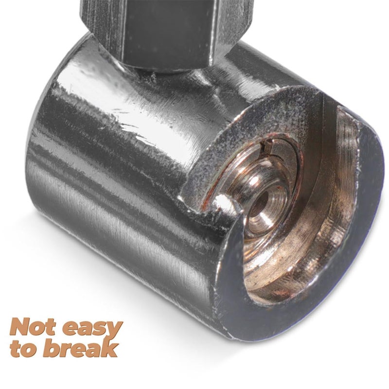 2pcs All Copper Grease Couplers Flat Lock Button Head Hydraulic Replacement Fittings - Image 5