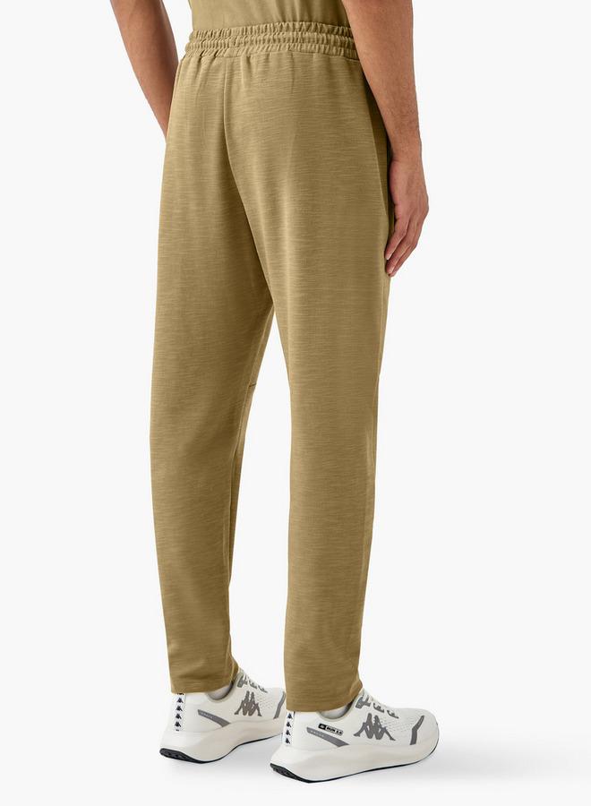 Kappa Embroidered Joggers with Drawstring Closure and Pockets - Image 3