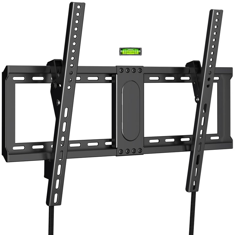 XINLEI Tilting TV Wall Mount for Most 37-82 inch Flat/Curved TV, Universal Low Profile Bracket, Fits 24â€/18â€/16â€ Studs, Max VESA 600x400mm Holds up to 132lbs MT5083 - Image 1