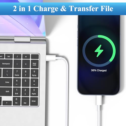 Meliya USB C to USB C Charger Cable [1 PACK], Type-C 60W (3A) Charger Cord Fast Charging for iPhone 16 15 Pro Max/Pro/Plus, iPad Pro/Air, MacBook, Samsung Galaxy S23 Switch etc - Image 4