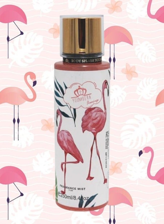 YOUMSERA 3 Pieces Flamingo Body Mist 250ml - Image 2